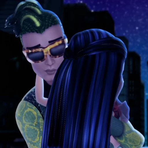 🎷 Стикер «Monster High» для Telegram