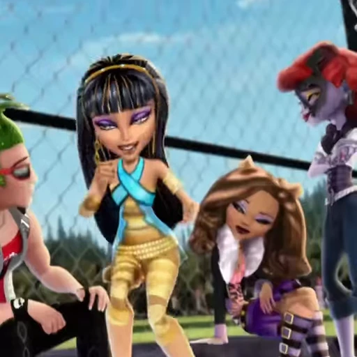🎷 Стикер «Monster High» для Telegram