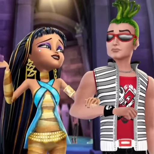 🎷 Стикер «Monster High» для Telegram
