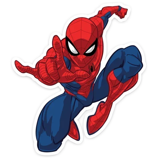 🕷 Стикер «Человек - Паук» для Telegram