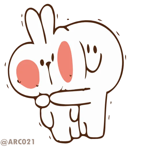 🤗 Стикер «Bunny» для Telegram