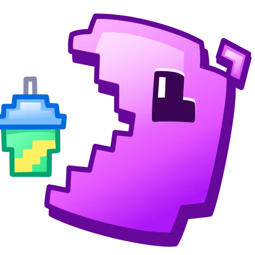 🍽 Стикер «Pixel Sticker» для Telegram