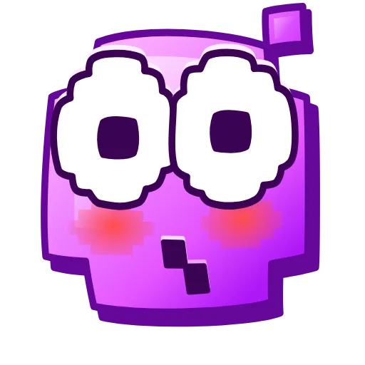 😳 Стикер «Pixel Sticker» для Telegram