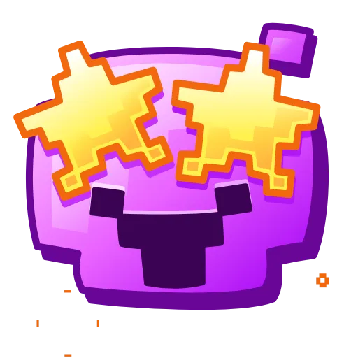 🤩 Стикер «Pixel Sticker» для Telegram