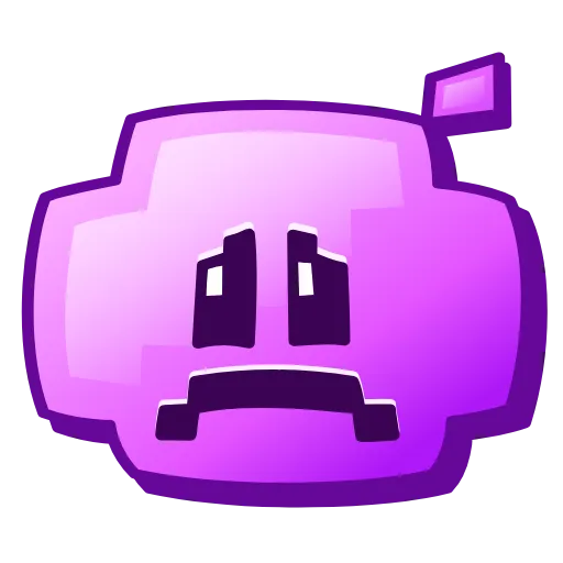 ☹️ Стикер «Pixel Sticker» для Telegram