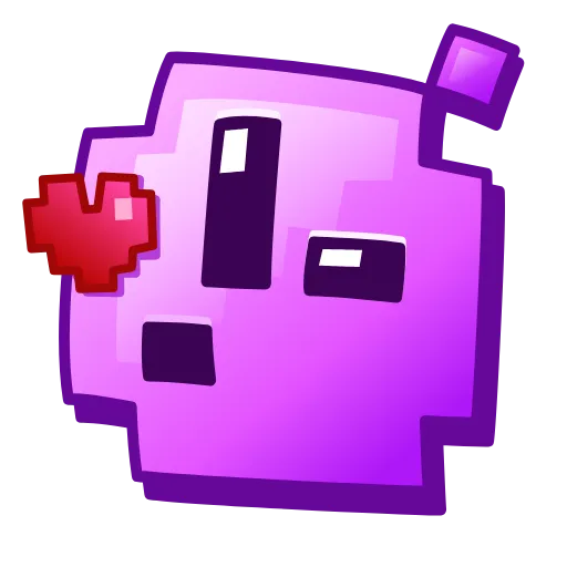 😘 Стикер «Pixel Sticker» для Telegram