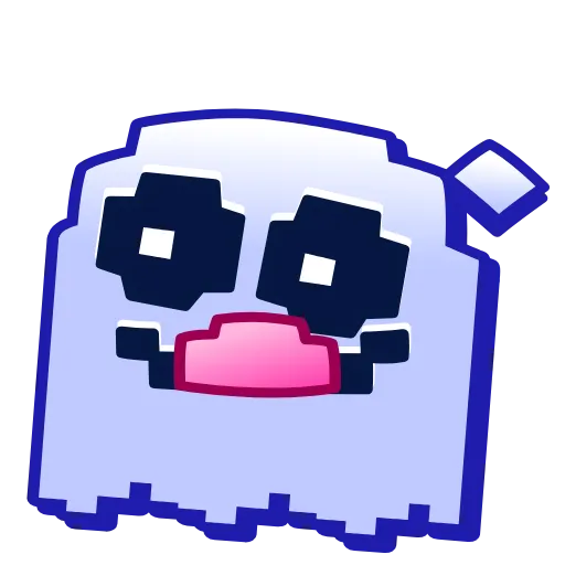 👻 Стикер «Pixel Sticker» для Telegram