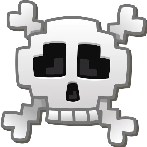 ☠️ Стикер «Pixel Sticker» для Telegram