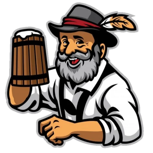 🍺 Стикер «Cervejou» для Telegram
