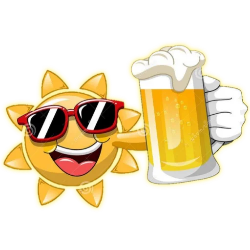 🍺 Стикер «Cervejou» для Telegram