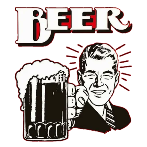 🍺 Стикер «Cervejou» для Telegram