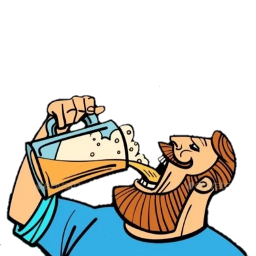 🍺 Стикер «Cervejou» для Telegram