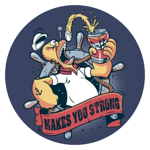 🍺 Стикер «Cervejou» для Telegram