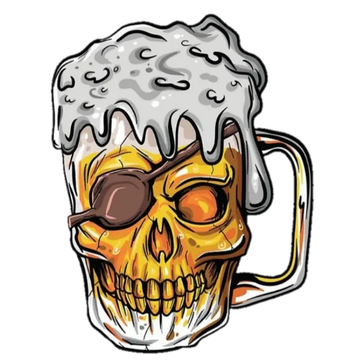 🍺 Стикер «Cervejou» для Telegram