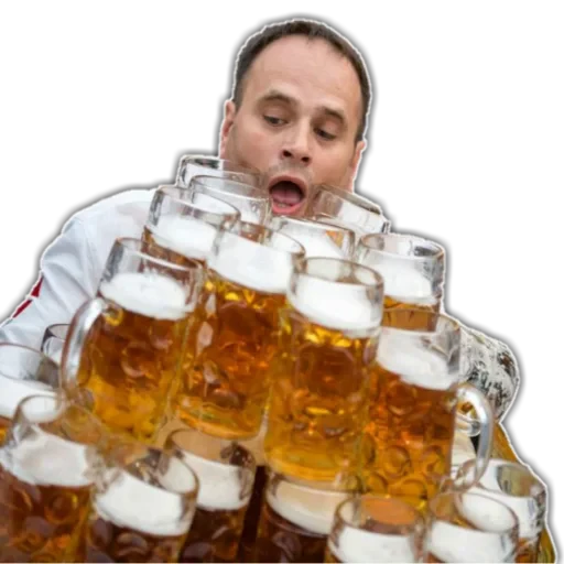 🍻 Стикер «Cervejou» для Telegram