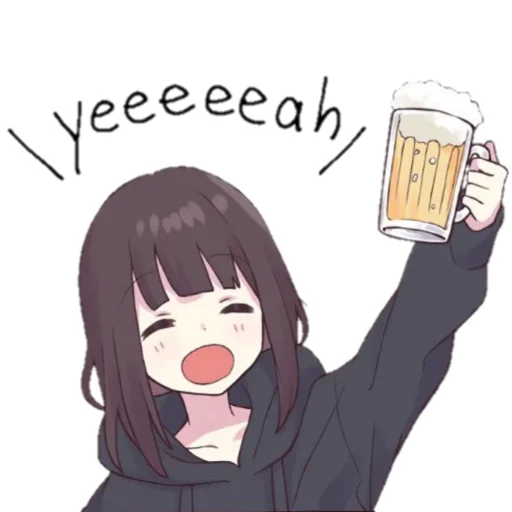 🍺 Стикер «Cervejou» для Telegram