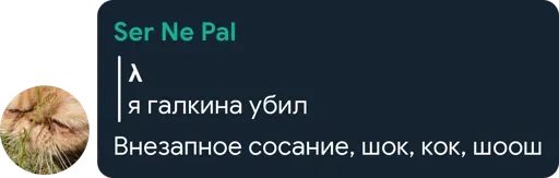 🤔 Стикер «Цетатги» для Telegram