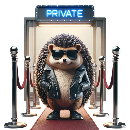 🦔 Стикер «Crypto Ejik» для Telegram