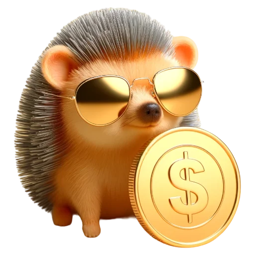 🦔 Стикер «Crypto Ejik» для Telegram