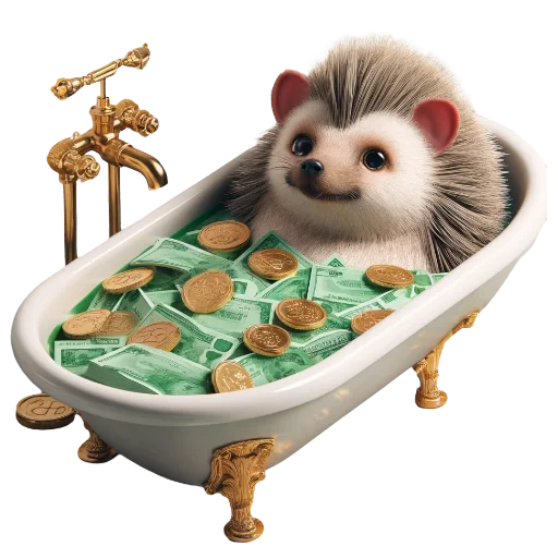 🦔 Стикер «Crypto Ejik» для Telegram