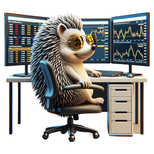 🦔 Стикер «Crypto Ejik» для Telegram