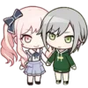 Стикер 57 Chibi Pairings