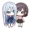 Стикер 30 Chibi Pairings