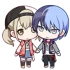 Стикер 19 Chibi Pairings