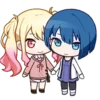Стикер 45 Chibi Pairings