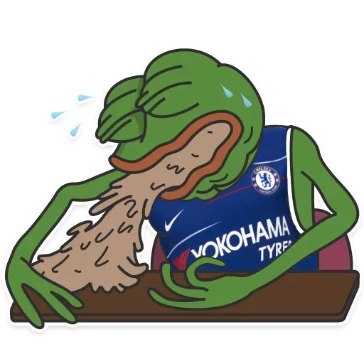 🤮 Стикер «ChelseaPack» для Telegram