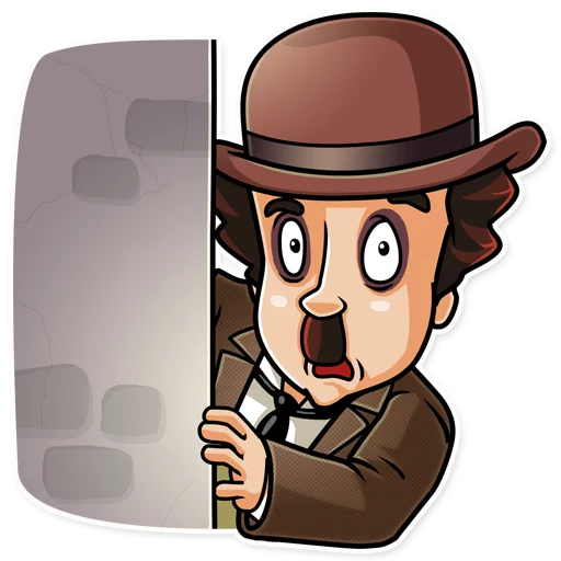 😨 Стикер «Charlie Chaplin» для Telegram