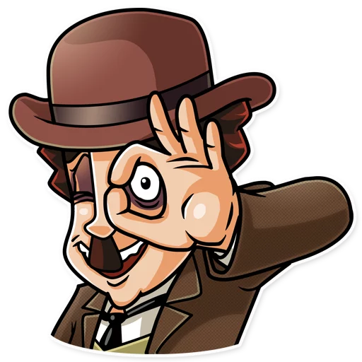 👌 Стикер «Charlie Chaplin» для Telegram