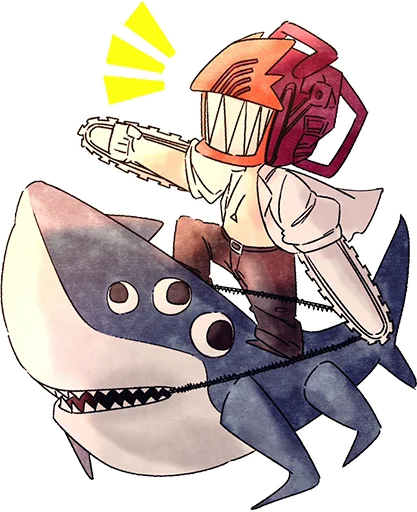Стикерпак Chainsaw Man • Arts • для Telegram