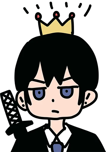 😐 Стикер «Chainsaw Man • Arts •» для Telegram