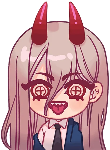 😝 Стикер «Chainsaw Man • Arts •» для Telegram