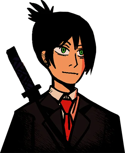 🙂 Стикер «Chainsaw Man • Arts •» для Telegram