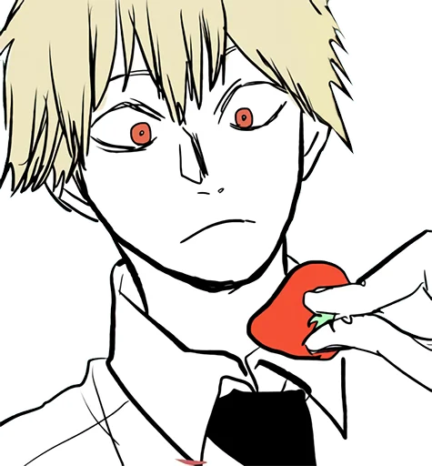 😳 Стикер «Chainsaw Man • Arts •» для Telegram