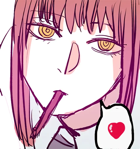 ❤️ Стикер «Chainsaw Man • Arts •» для Telegram