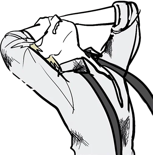 😫 Стикер «Chainsaw Man • Arts •» для Telegram