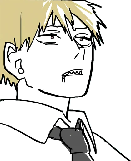 🤤 Стикер «Chainsaw Man • Arts •» для Telegram