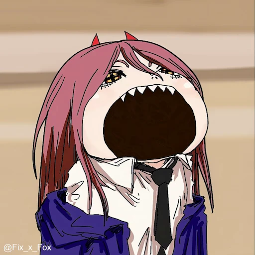 😀 Стикер «Chainsaw Man Mixed» для Telegram