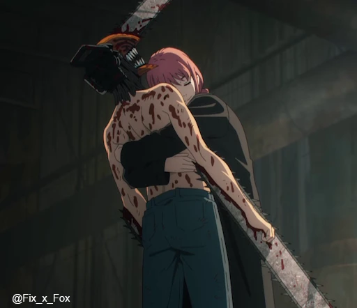 🤗 Стикер «Chainsaw Man Part 1» для Telegram