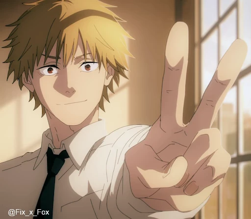 ✌️ Стикер «Chainsaw Man Part 1» для Telegram