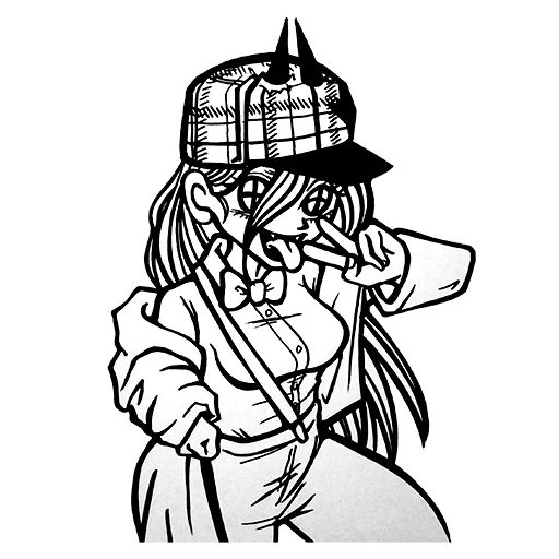 🕵️ Стикер «chainsaw family» для Telegram