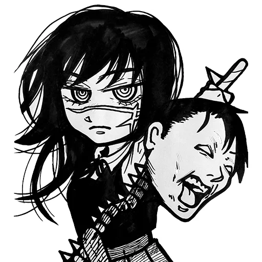 🤩 Стикер «chainsaw family» для Telegram