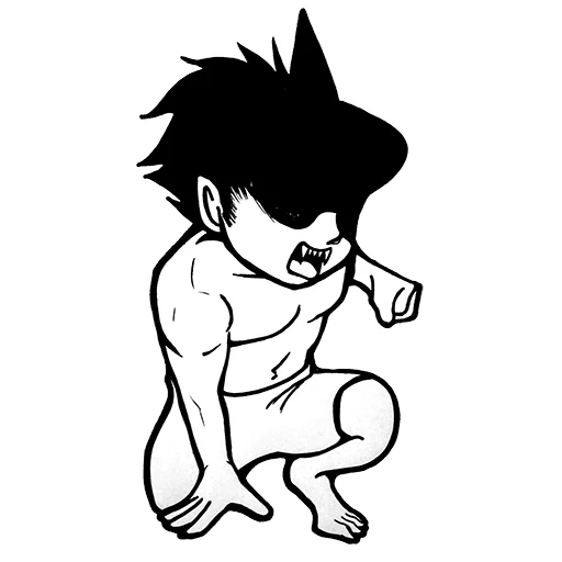 🦈 Стикер «chainsaw family» для Telegram