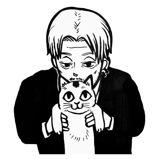 🐱 Стикер «chainsaw family» для Telegram