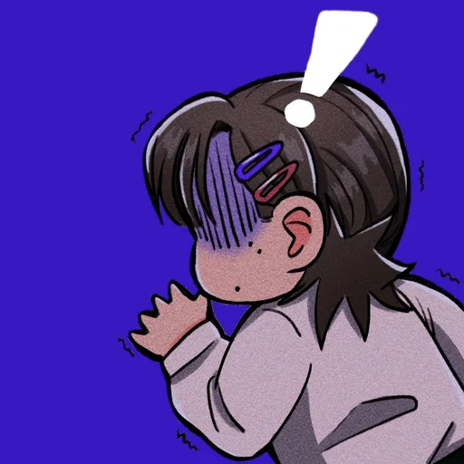 😰 Стикер «𝗖𝗵𝗮𝗶𝗻𝘀𝗮𝘄 𝗺𝗮𝗻 𝟭» для Telegram