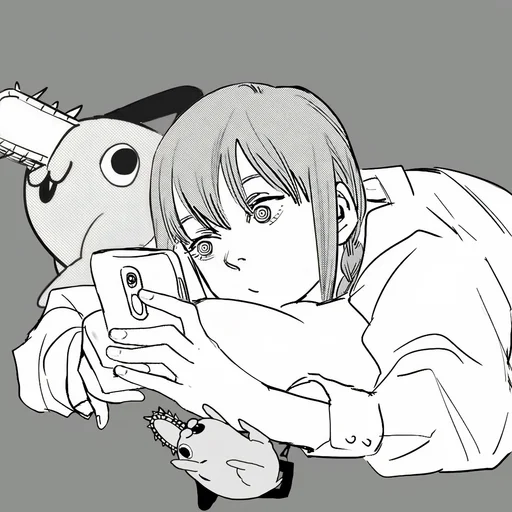 😕 Стикер «Chainsaw man 2» для Telegram