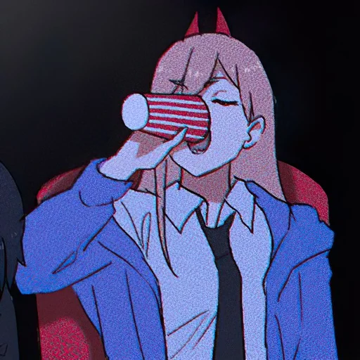 🍿 Стикер «Chainsaw man 2» для Telegram